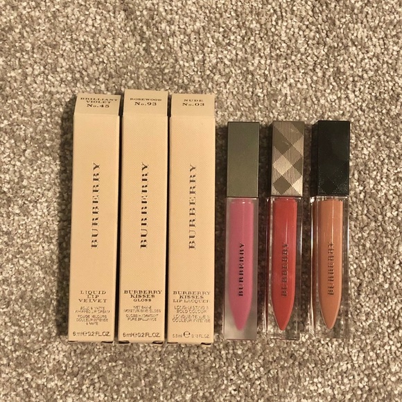 Burberry Other - Burberry bundle set of 3 lip products